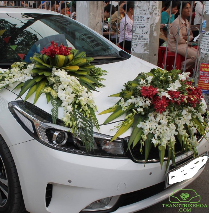Dịch vụ trang trí xe hoa độc – đẹp - lạ